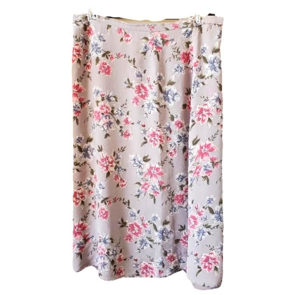 Vintage Dresses & Skirts - Vintage Floral Skirt